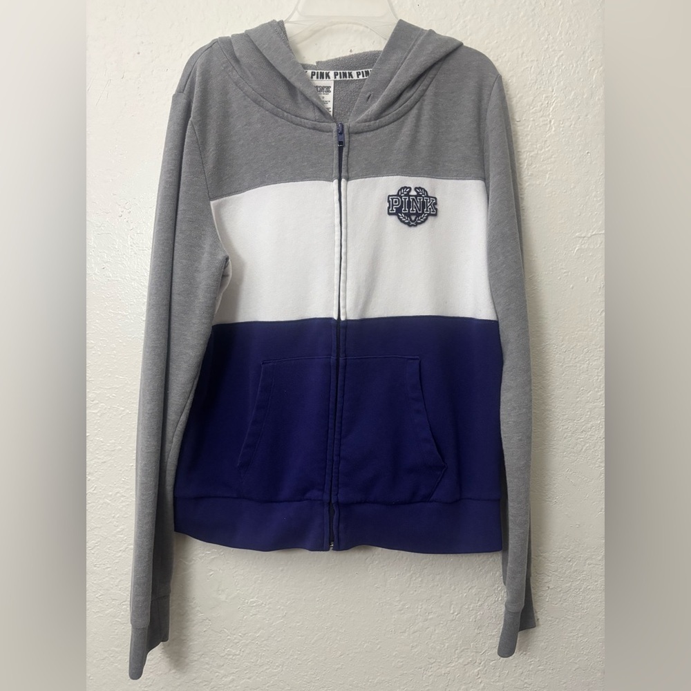 Victoria's Secret Gray Zip-Up Hoodie‎
